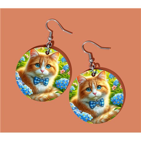 Round Earrings - - GIN(15)