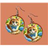 Round Earrings - - GIN(15)