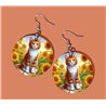 Round Earrings - - GIN(19)