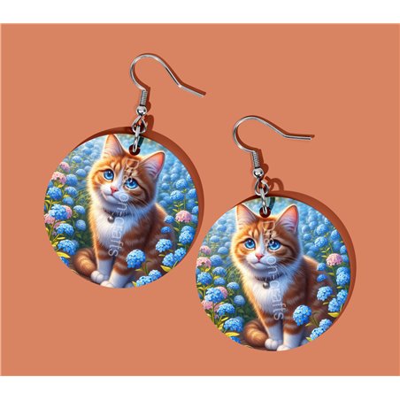 Round Earrings - - GIN(20)