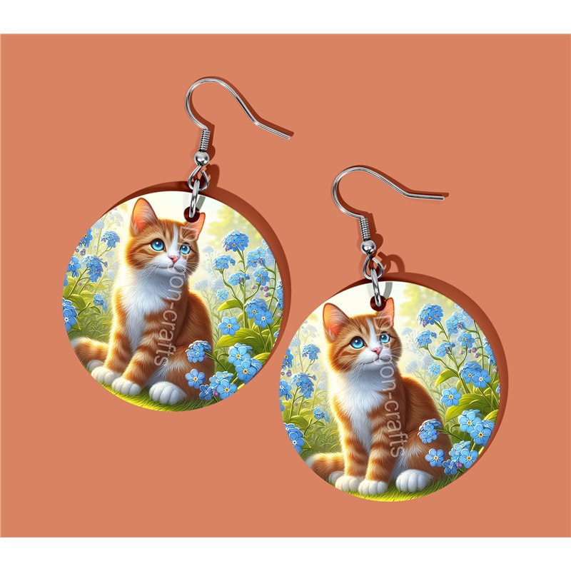 Round Earrings - - GIN(23)