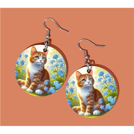 Round Earrings - - GIN(23)