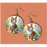 Round Earrings - - GIN(23)