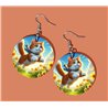 Round Earrings - - GIN(24)