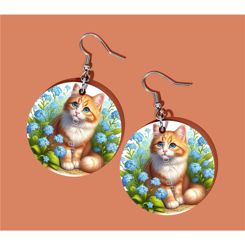 Round Earrings - - GIN(26)