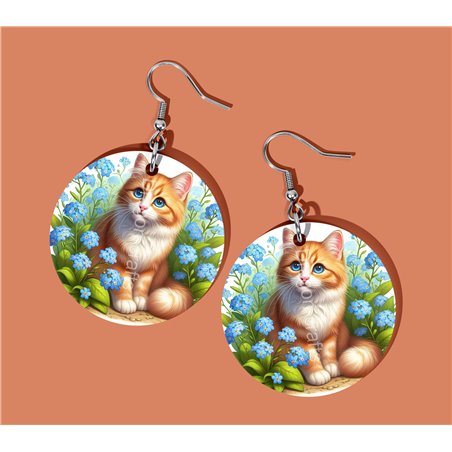 Round Earrings - - GIN(26)