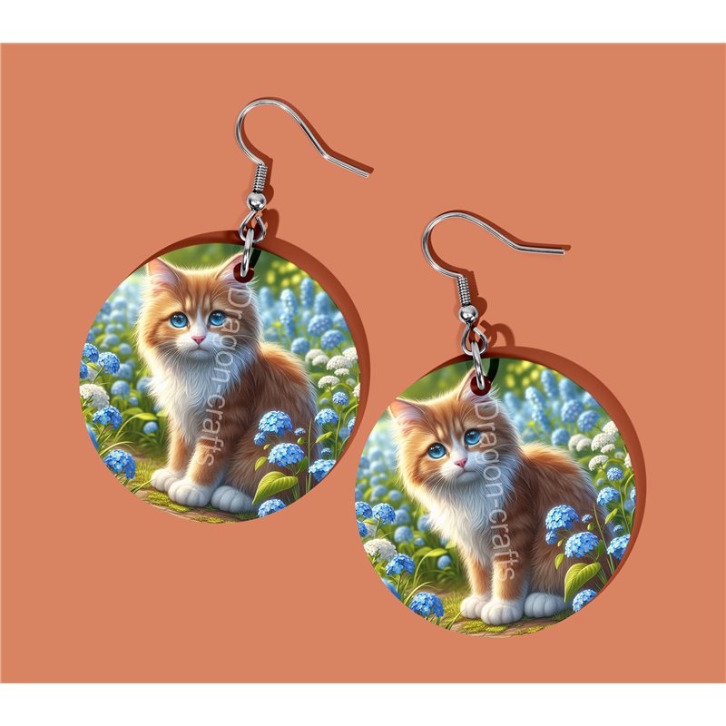 Round Earrings - - GIN(27)