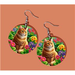 Round Earrings - - GIN(28)