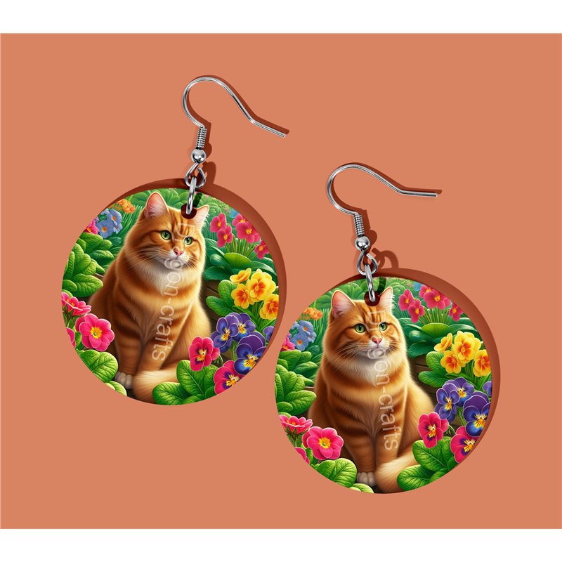 Round Earrings - - GIN(28)