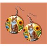 Round Earrings - - GIN(30)