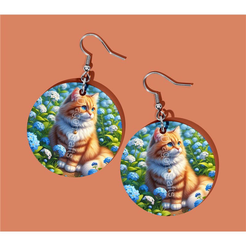 Round Earrings - - GIN(7)