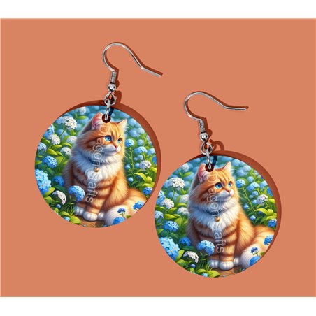Round Earrings - - GIN(7)