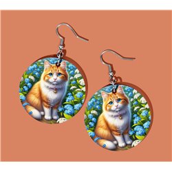 Round Earrings - - GIN(8)