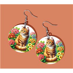 Round Earrings - - GIN(9)