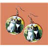 Round Earrings - - TUX(4)