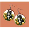 Round Earrings - - TUX(7)