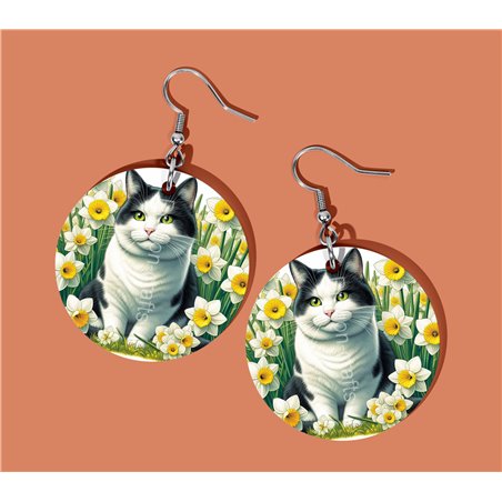 Round Earrings - - WBL(4)