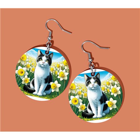 Round Earrings - - WBL(5)