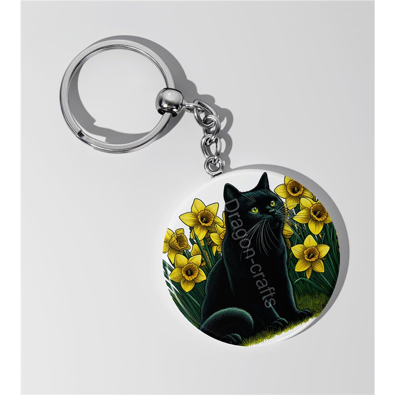 Round Keyring  - BC(10)