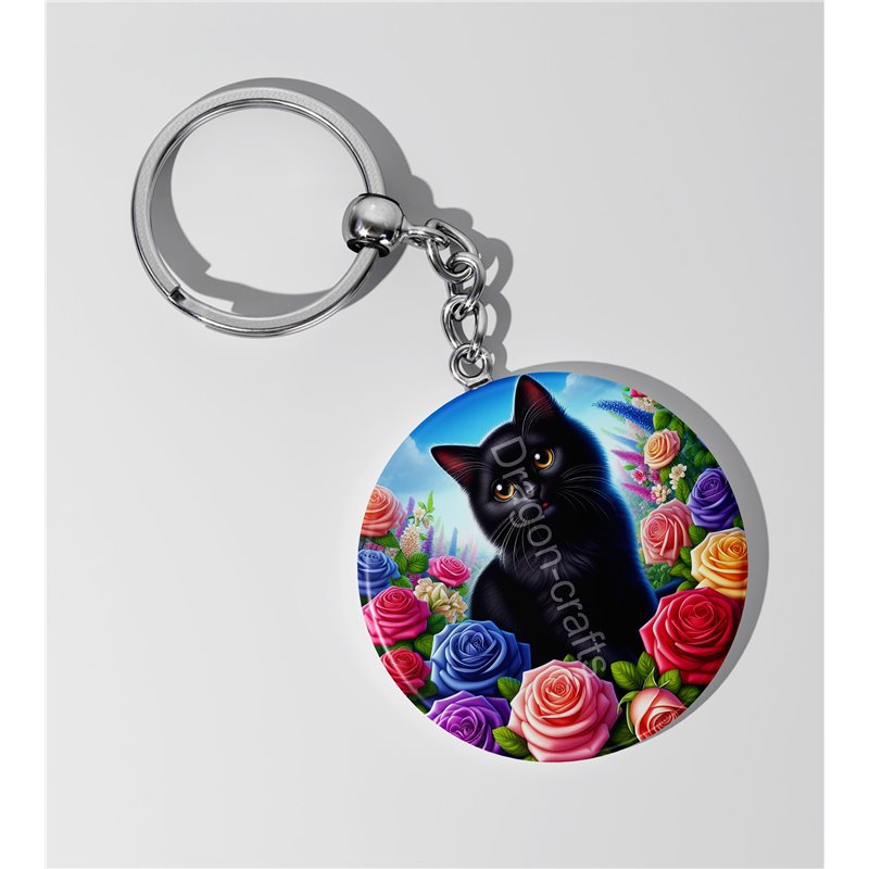 Round Keyring  - BC(15)