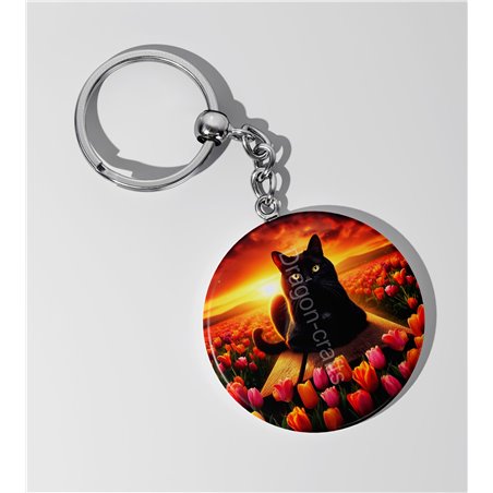 Round Keyring  - BC(16)