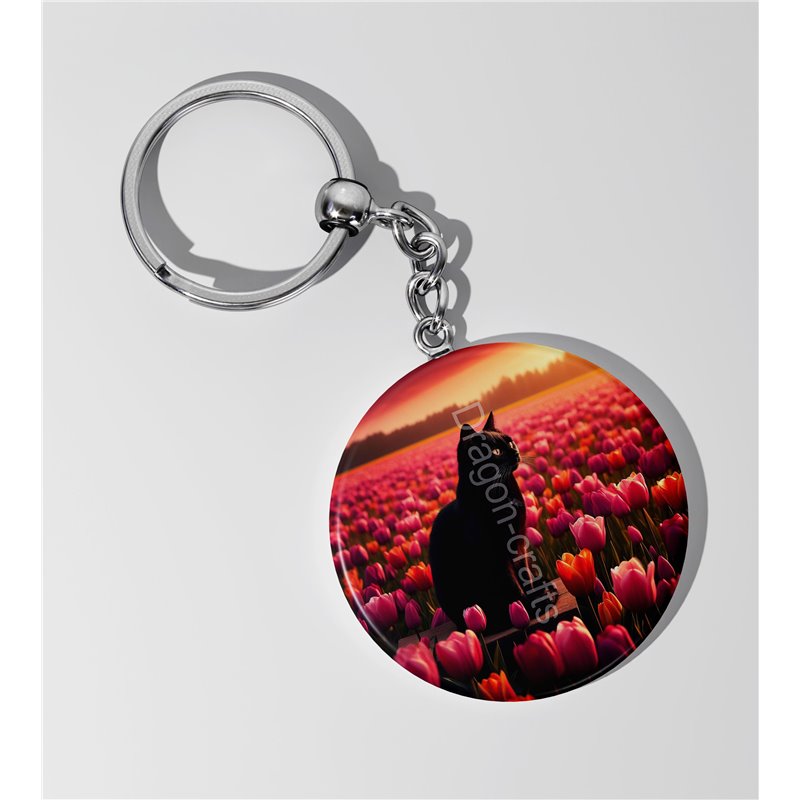 Round Keyring  - BC(24)