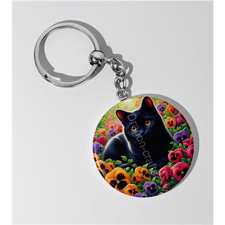 Round Keyring  - BC(25)