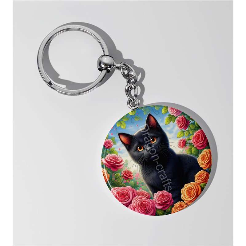 Round Keyring  - BC(34)