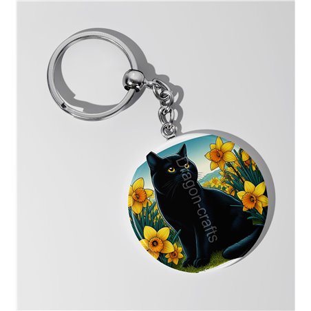 Round Keyring  - BC(36)