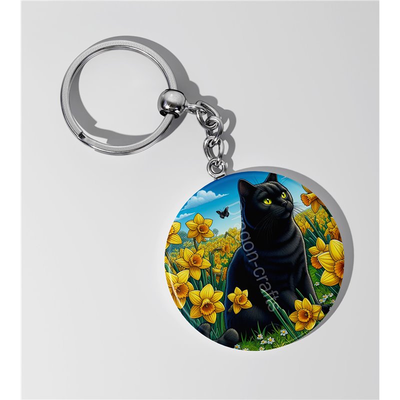 Round Keyring  - BC(37)