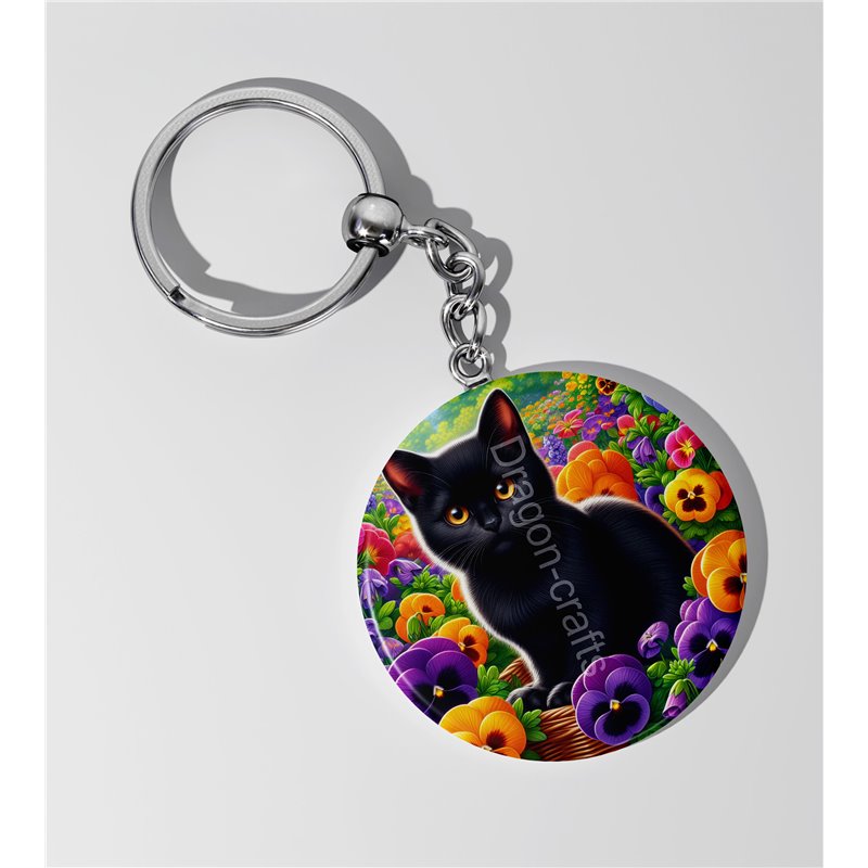 Round Keyring  - BC(40)