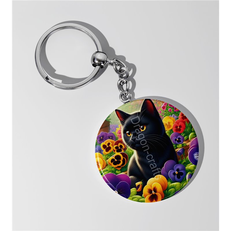 Round Keyring  - BC(45)