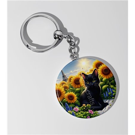 Round Keyring  - BC(48)