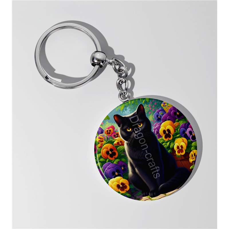 Round Keyring  - BC(52)