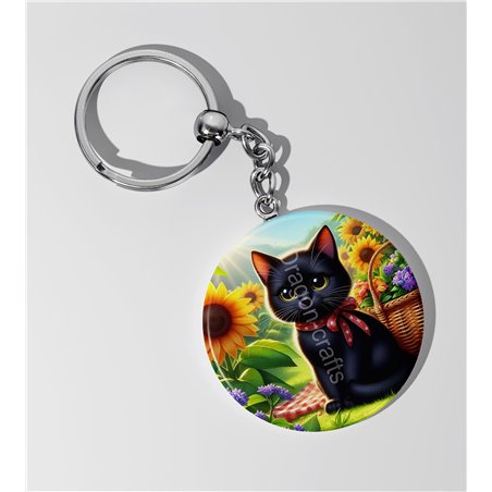 Round Keyring  - BC(53)