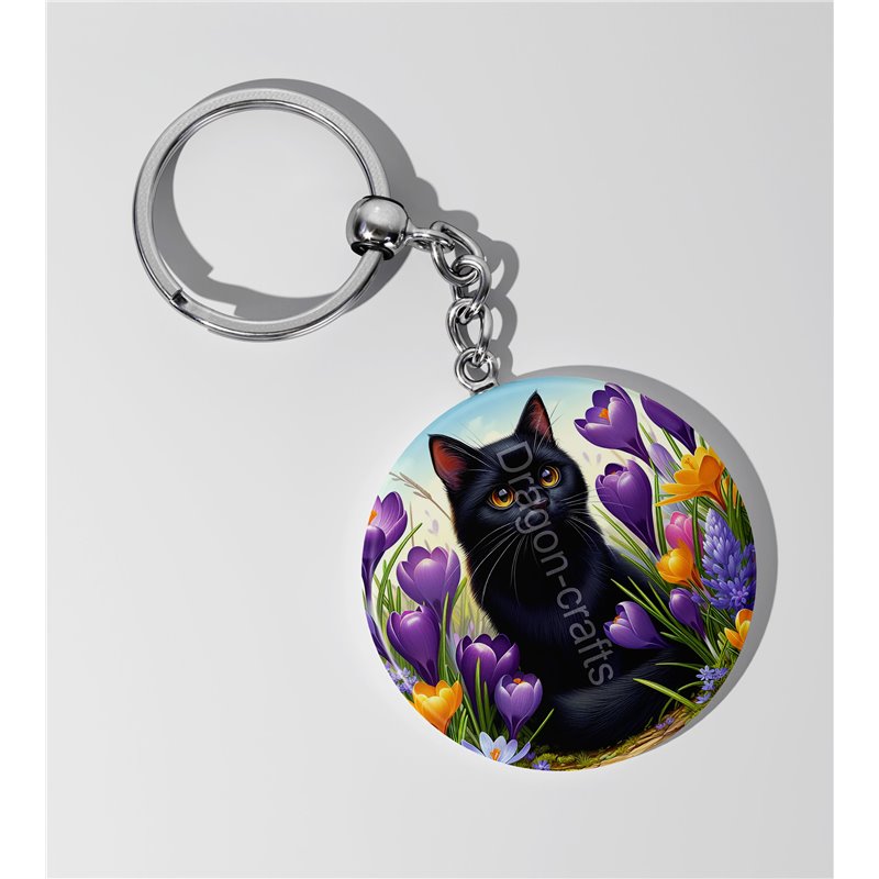 Round Keyring  - BC(9)