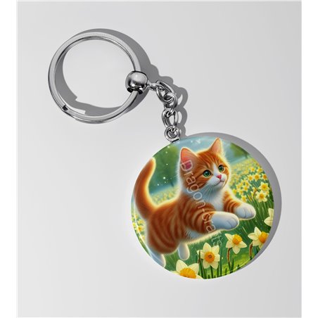 Round Keyring  - GIN(11)