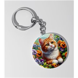 Round Keyring  - GIN(13)