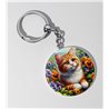 Round Keyring  - GIN(13)