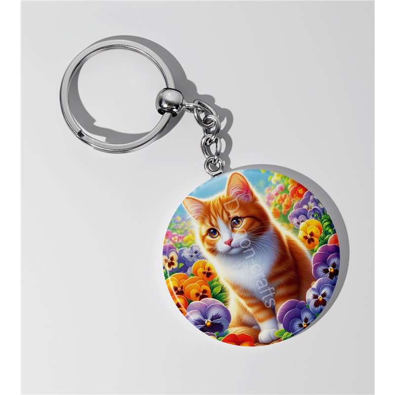 Round Keyring  - GIN(14)