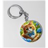 Round Keyring  - GIN(15)