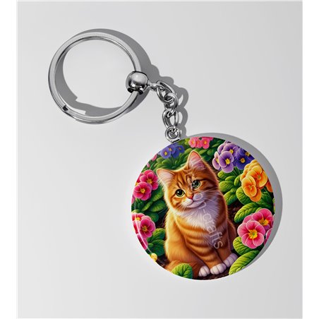 Round Keyring  - GIN(17)