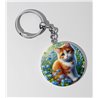 Round Keyring  - GIN(2)
