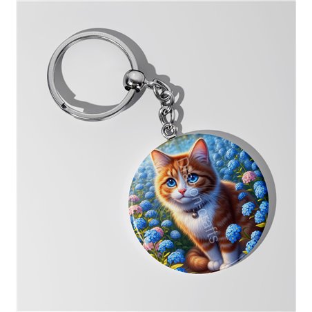 Round Keyring  - GIN(20)