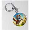 Round Keyring  - GIN(24)