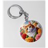Round Keyring  - GIN(25)