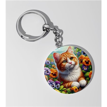 Round Keyring  - GIN(29)