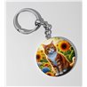 Round Keyring  - GIN(30)