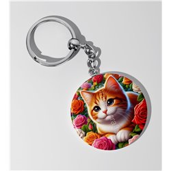 Round Keyring  - GIN(32)