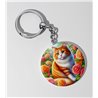 Round Keyring  - GIN(33)